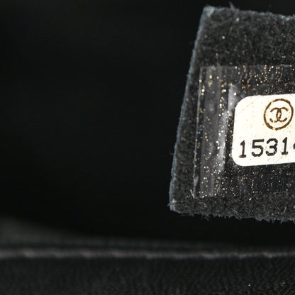 Chanel Sequin Lambskin Medium Moonlight on Water Flap Black 6 of 9