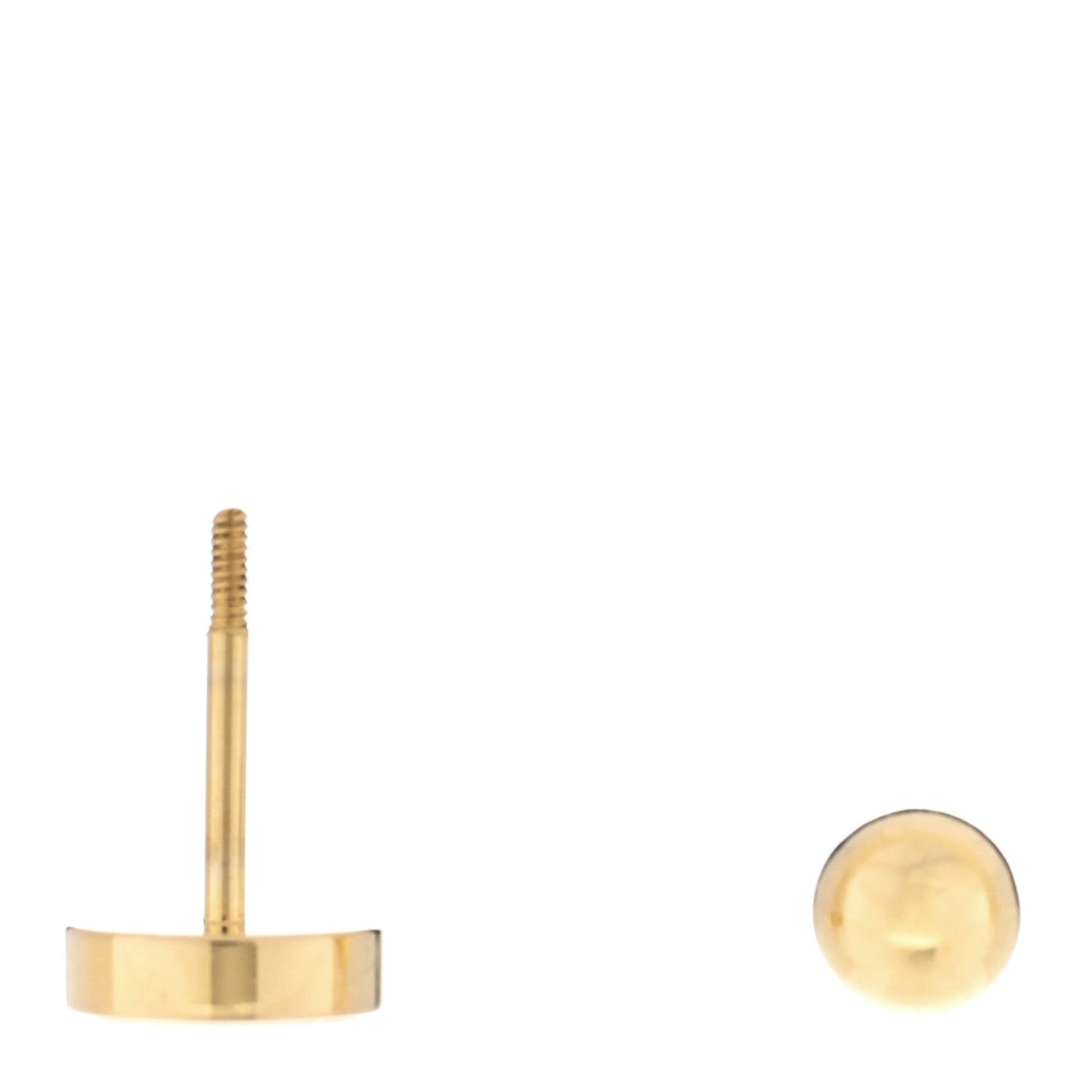 18K Yellow Gold LOVE Single Earring