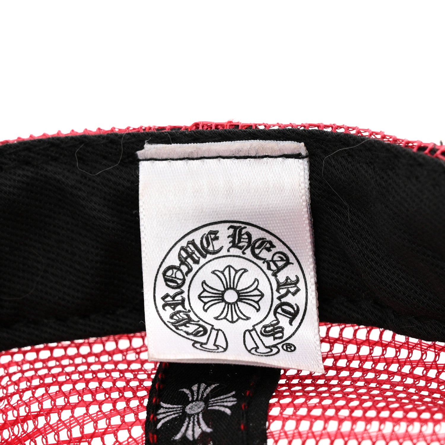 Chrome Hearts Cotton Mesh Trucker Hat Red White Blue 16 of 16