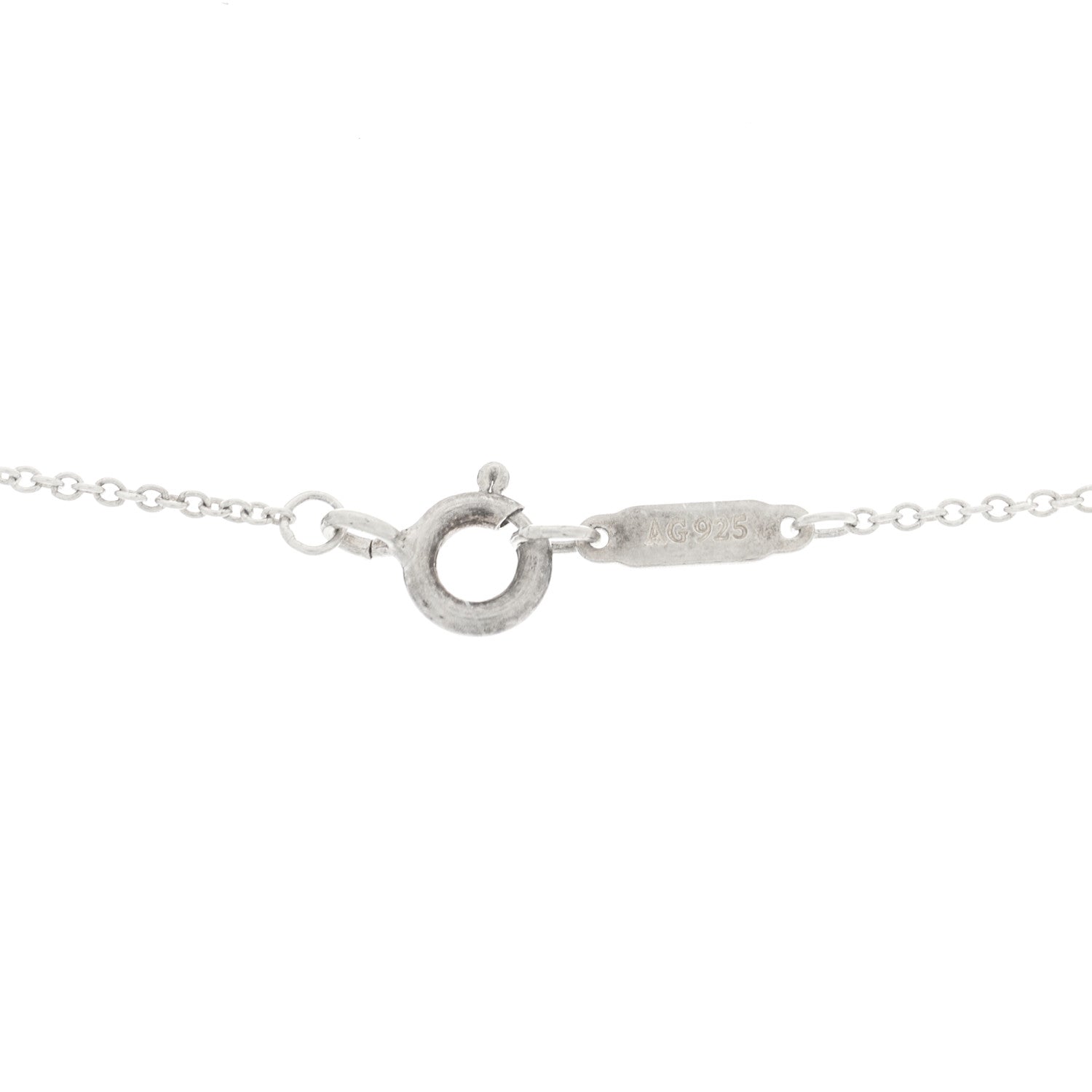 Tiffany Sterling Silver Paloma's Graffiti Arrow Pendant Necklace 4 of 5