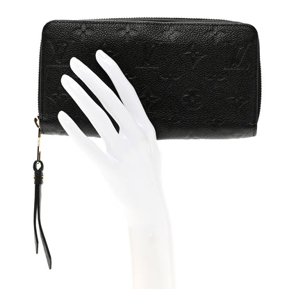 Louis Vuitton Empreinte Zippy Wallet Black 2 of 8