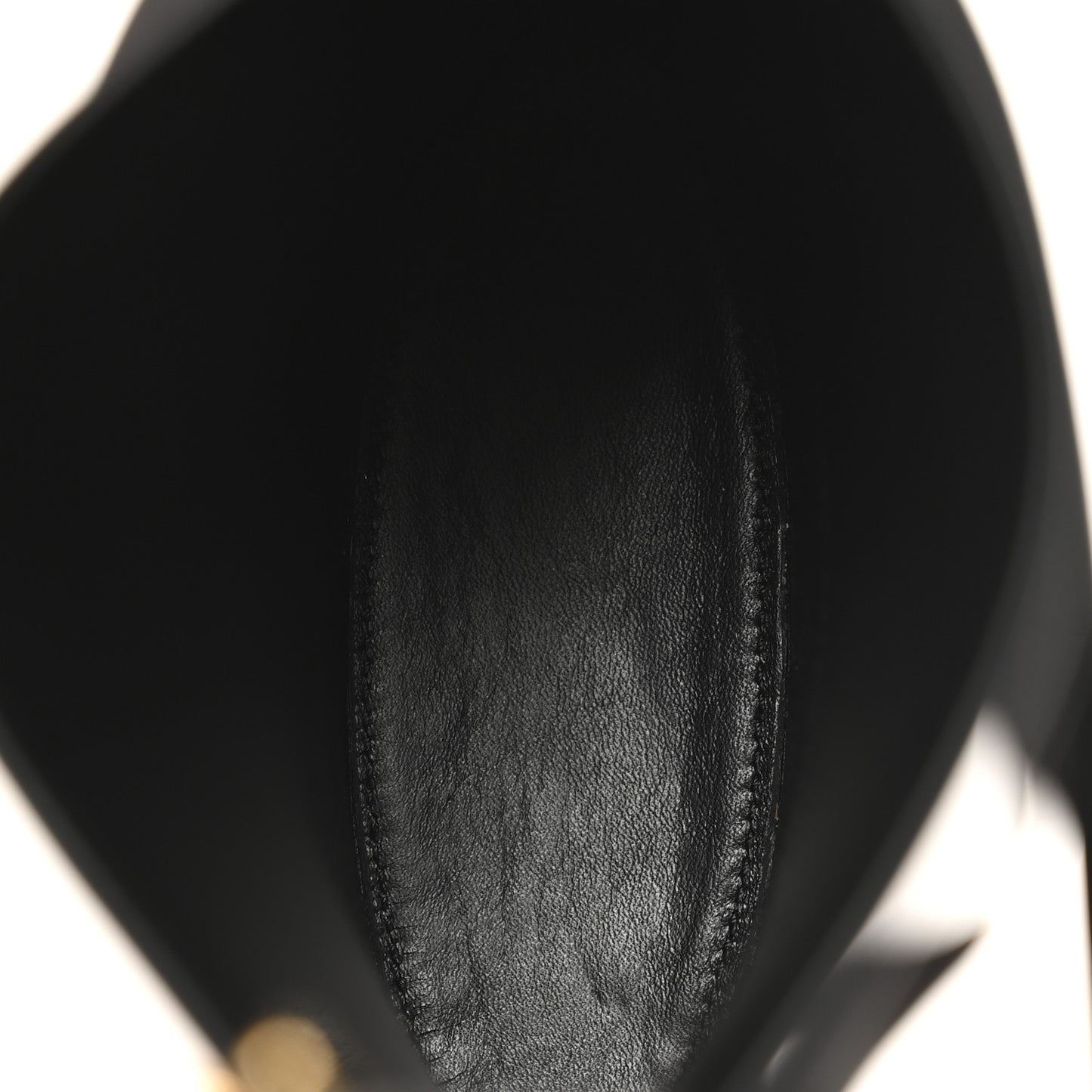 Smooth Calfskin Dice Pocket Black