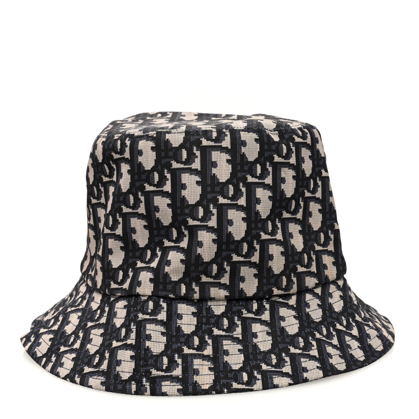 Oblique Reversible Teddy-D Brim Bucket Hat Blue
