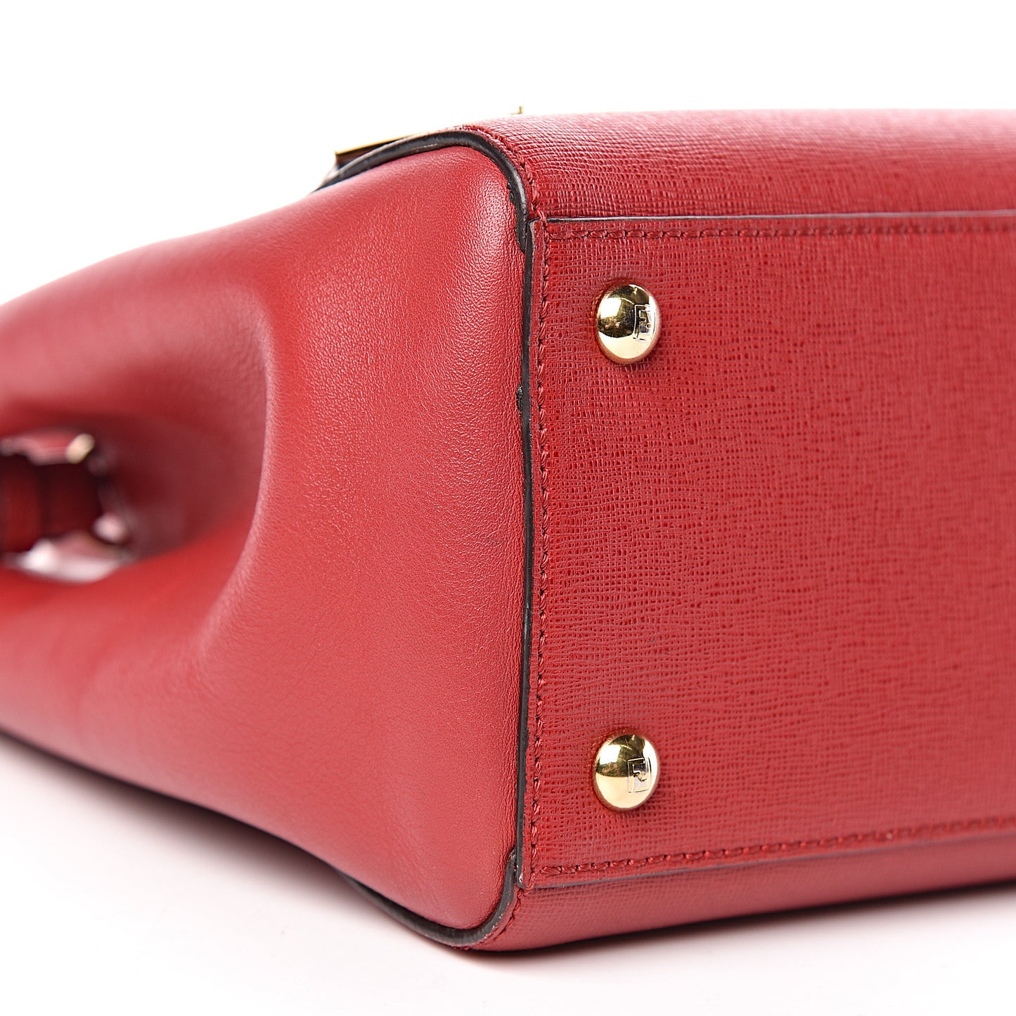 Vitello Elite Flamingo Petite 2Jours Tote Mattone