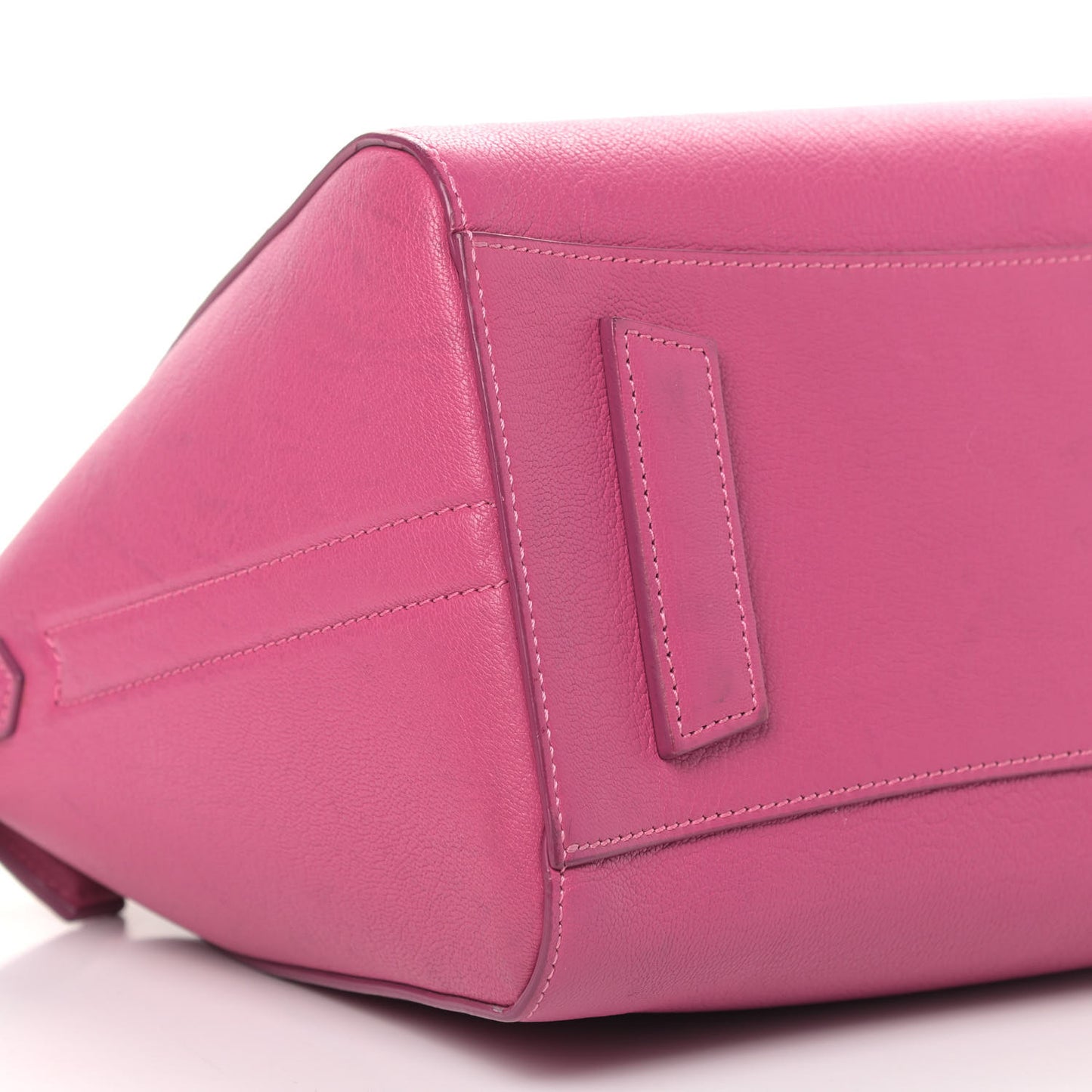 Sugar Goatskin Small Antigona Fuchsia