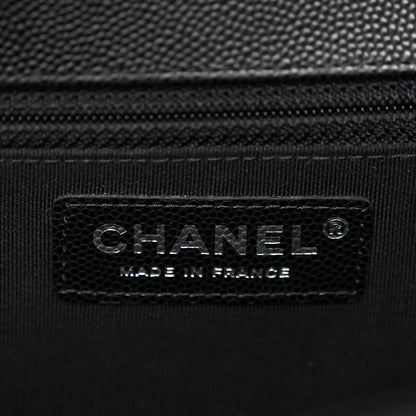 Chanel Caviar Quilted New Medium Boy Flap Black 6 of 10