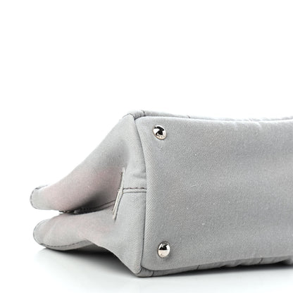 Prada Canapa Small Logo Tote Granito 8 of 11