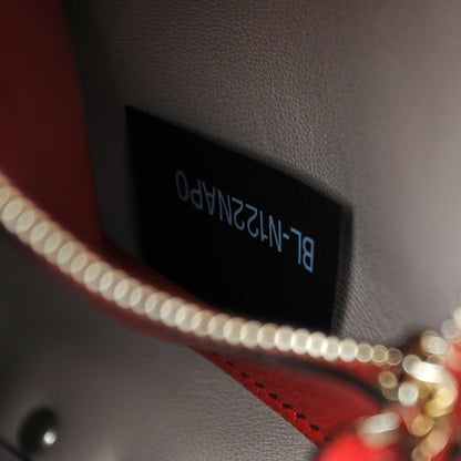 Valentino Garavani Lambskin Medium Rockstud Spike Shoulder Bag Poudre 8 of 8