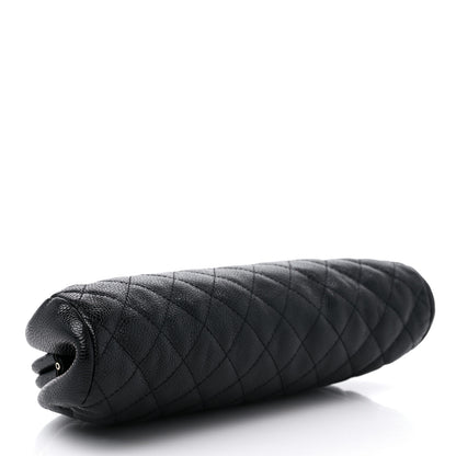 Chanel Caviar Quilted Timeless Clutch Black 4 of 12