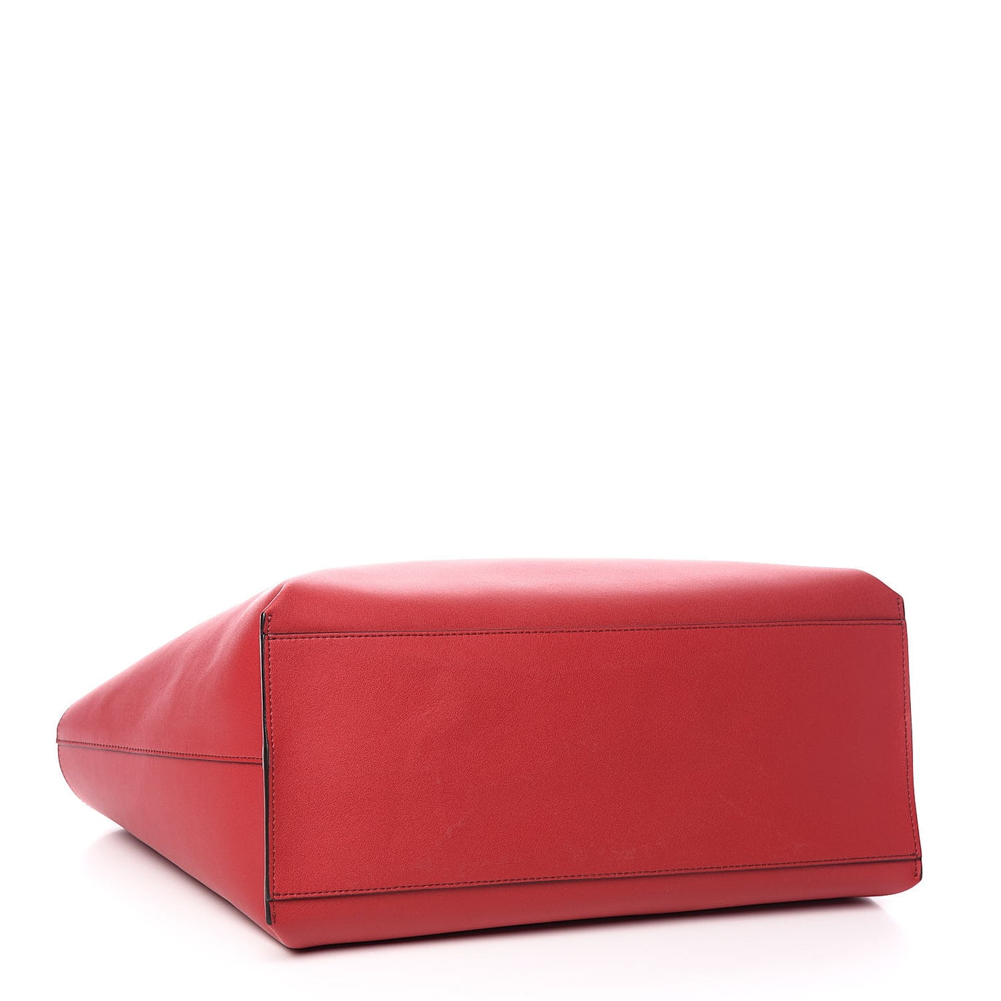Calfskin Medium GV Shopper Tote Dark Red