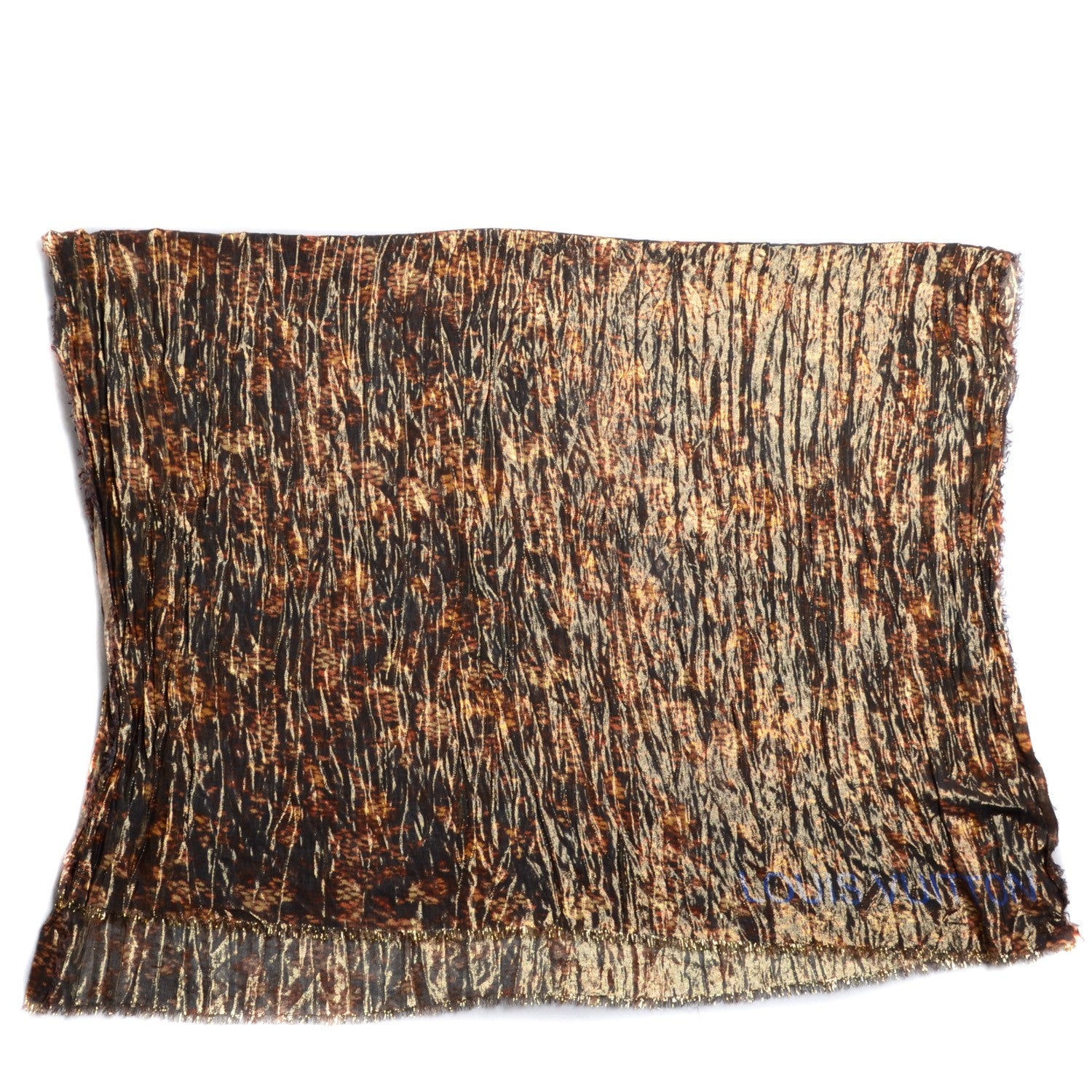 Louis Vuitton Cashmere Silk Blurry Stole Mordore 3 of 6
