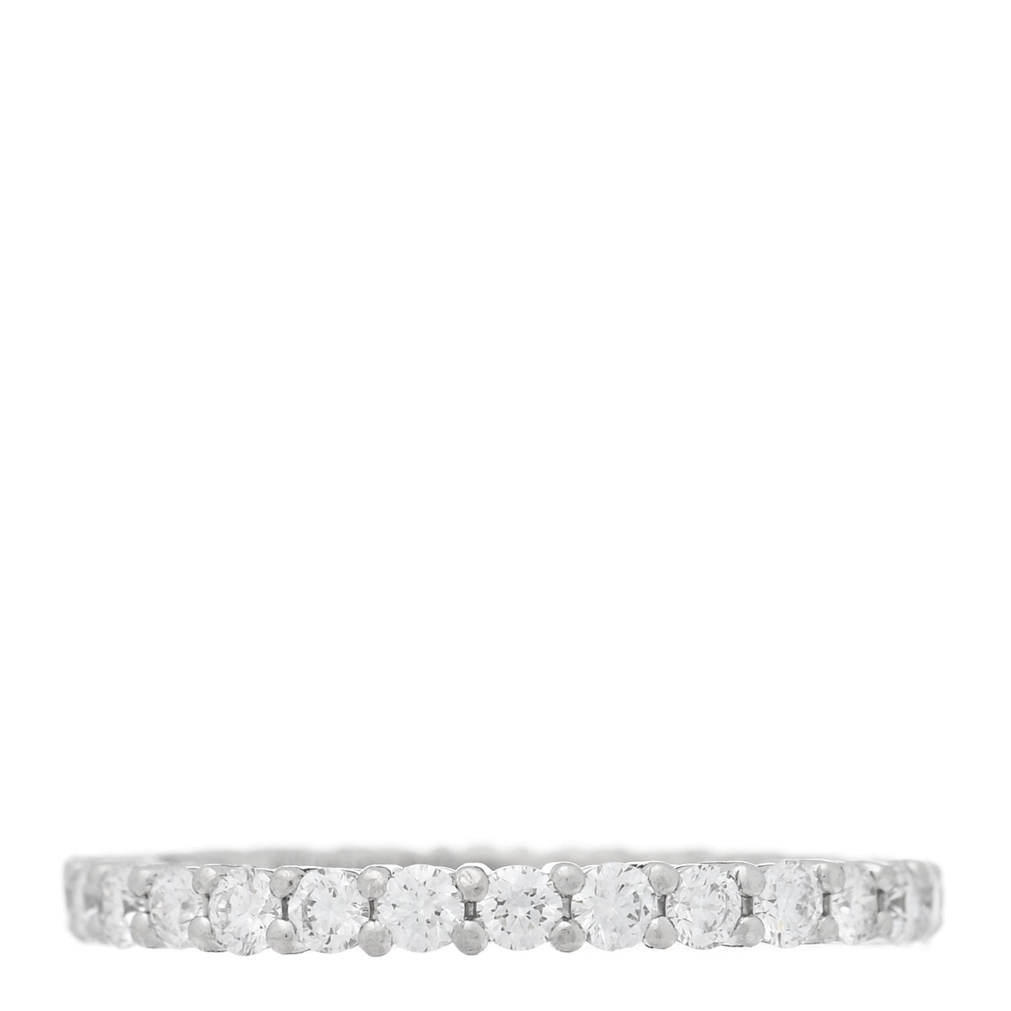 Platinum Diamond 2.2mm Full Circle Forever Band Ring 52 6