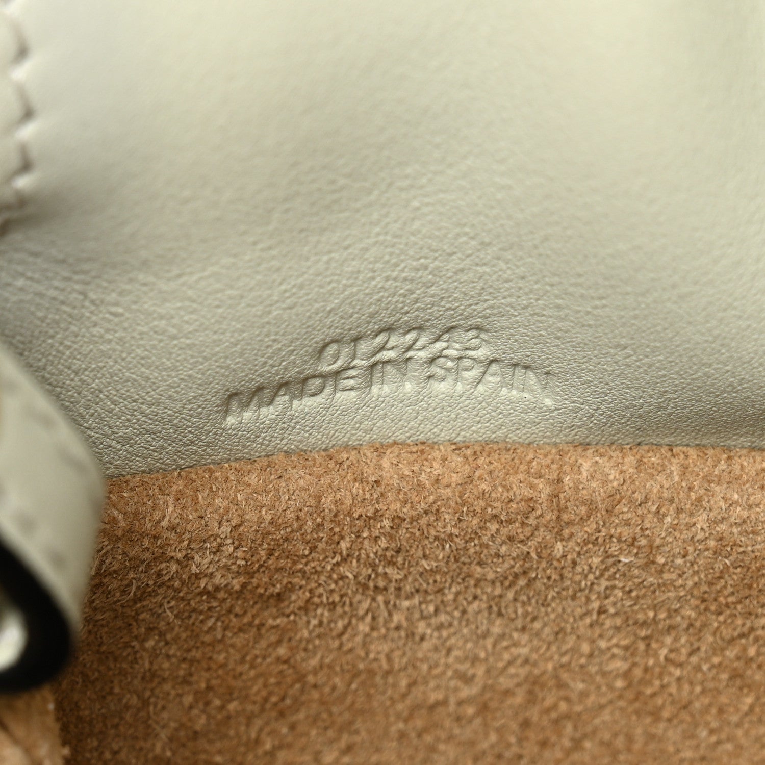 Loewe Calfskin Mini Flamenco Knot Clutch Light Celadon 7 of 10