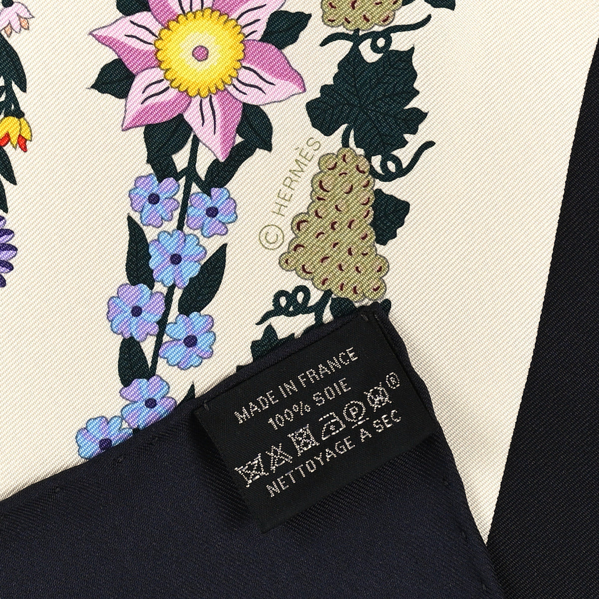 Hermes Silk Brides De Gala En Fleurs Scarf 90 3 of 3
