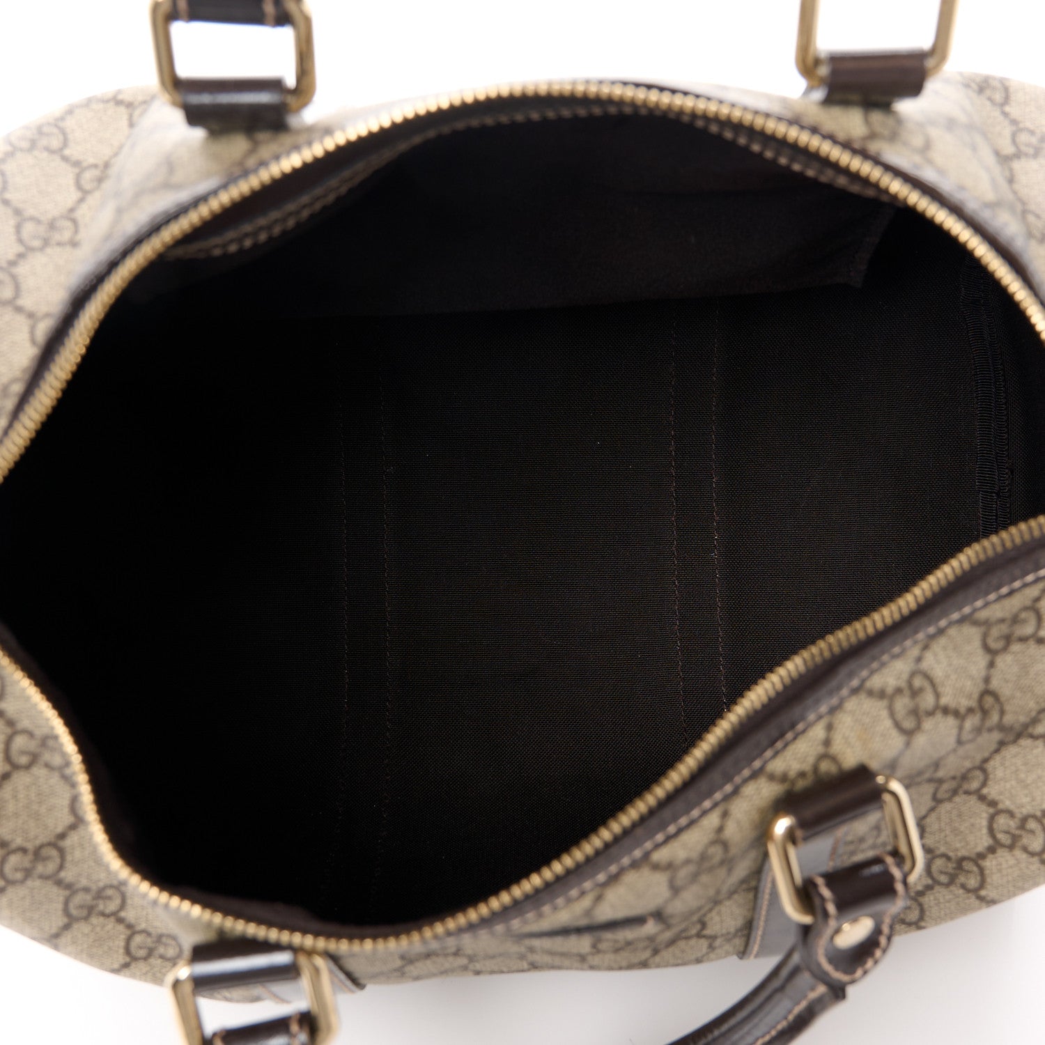 Gucci GG Plus Monogram Medium Joy Boston Dark Brown 5 of 12