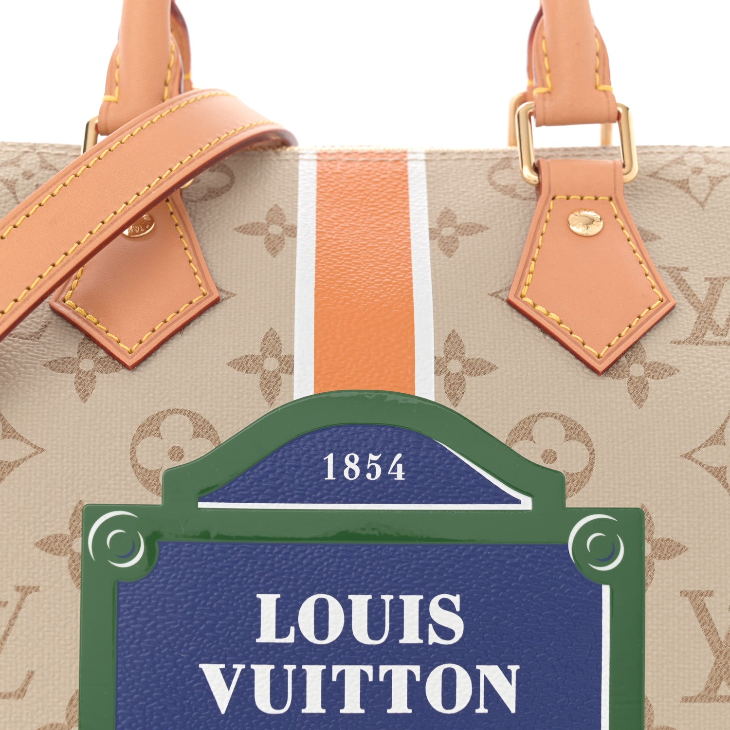 Louis Vuitton Monopaname Speedy Bandouliere 25 Beige Ocher 7 of 10