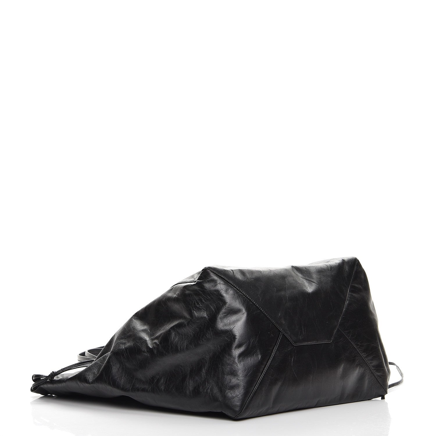 Celine Calfskin Large Coulisse Cabas Black 4 of 6