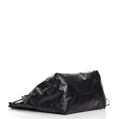 Celine Calfskin Large Coulisse Cabas Black 4 of 6