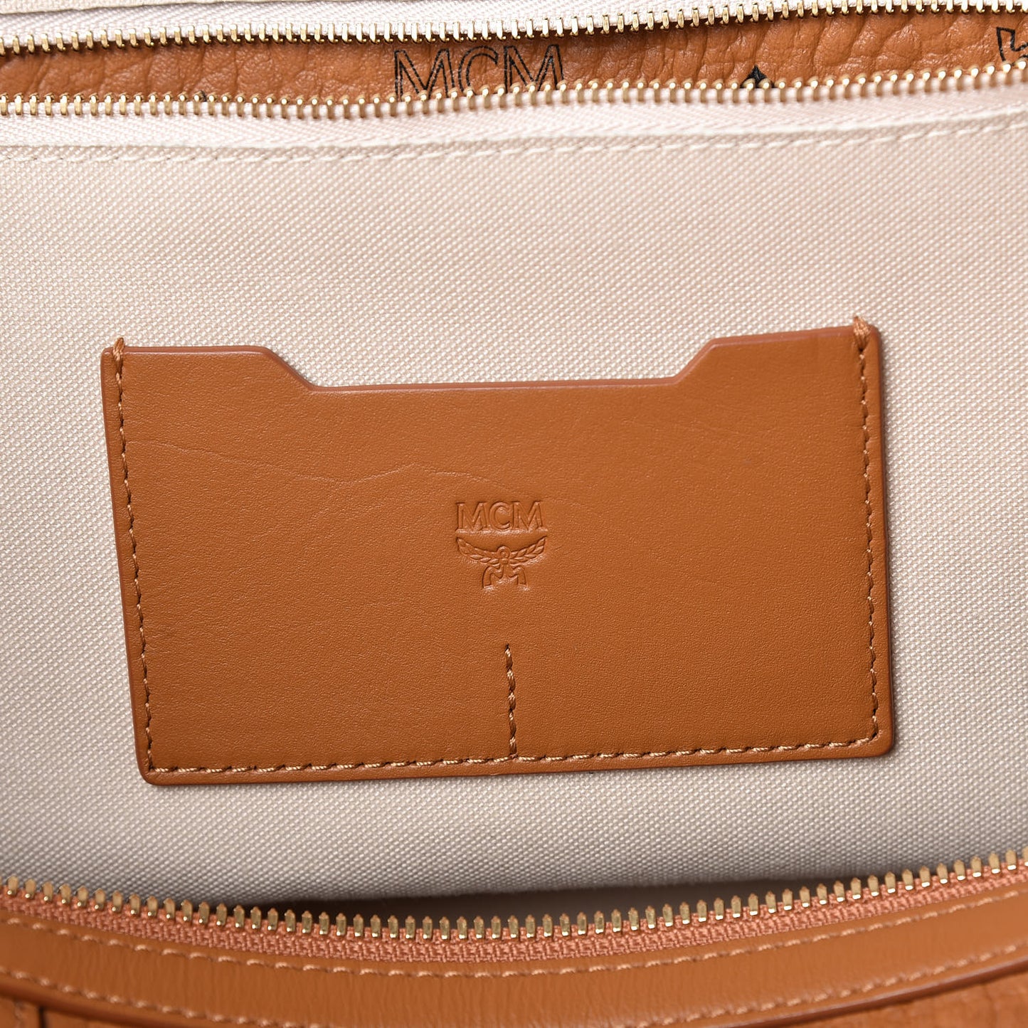 Visetos Large Traveler Weekender Bag Cognac