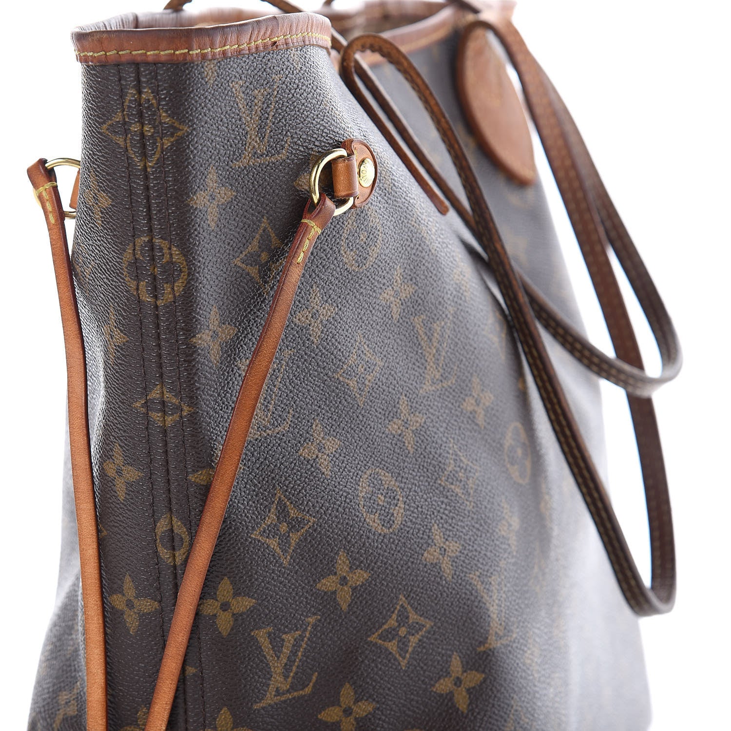 Louis Vuitton Monogram Neverfull MM 8 of 17