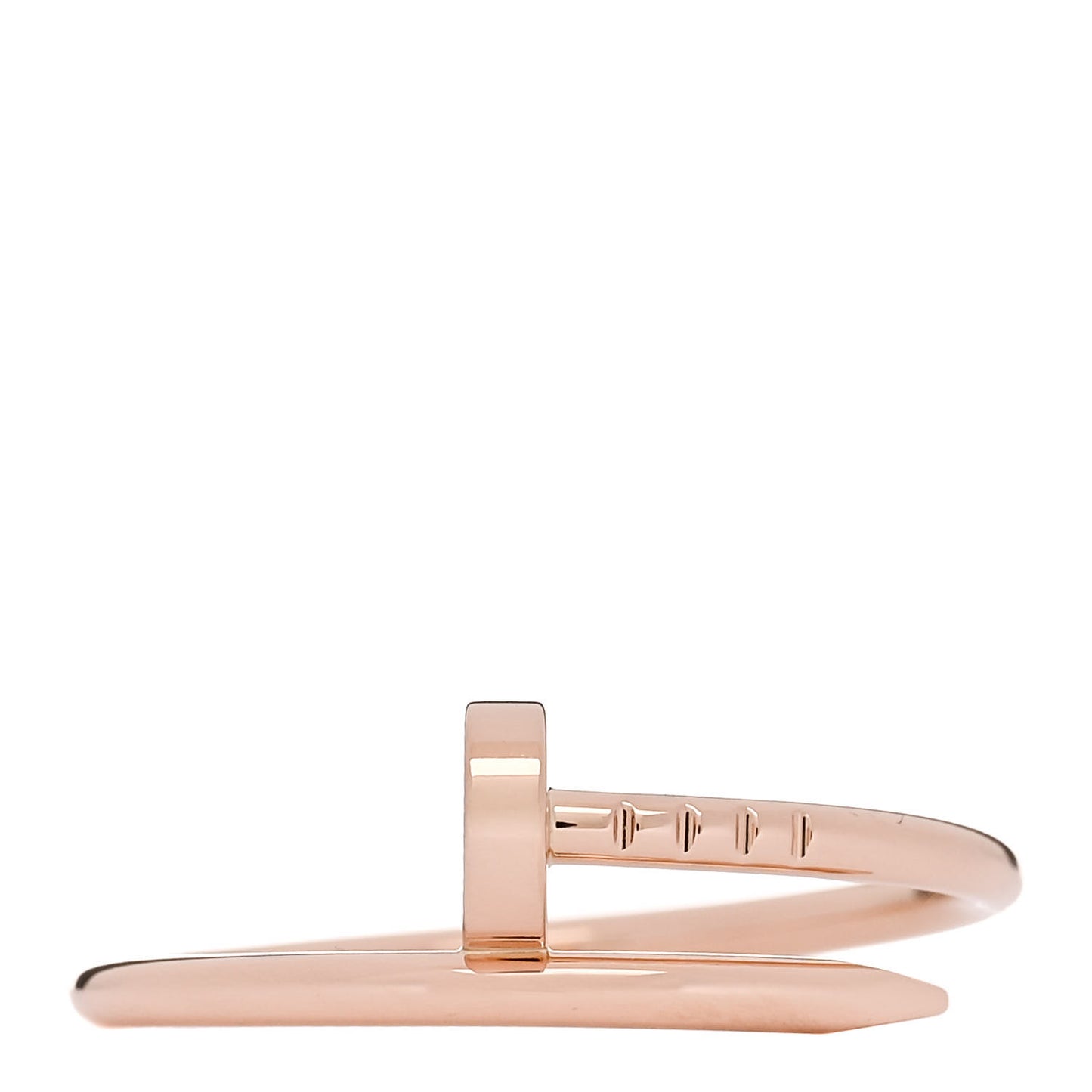 18K Pink Gold Small Juste Un Clou Ring 60 9