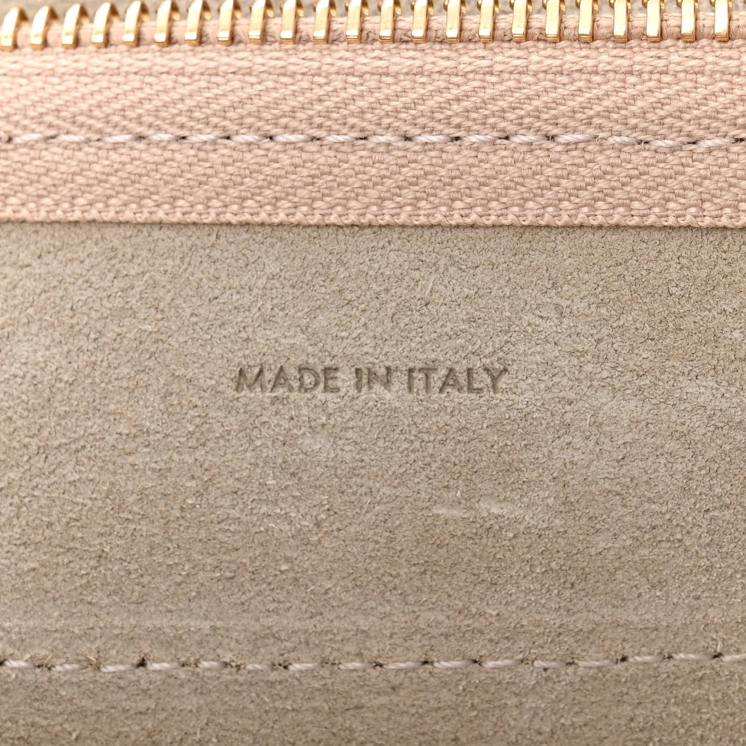 Celine Grained Calfskin Nano Belt Bag Pampa 7 of 10