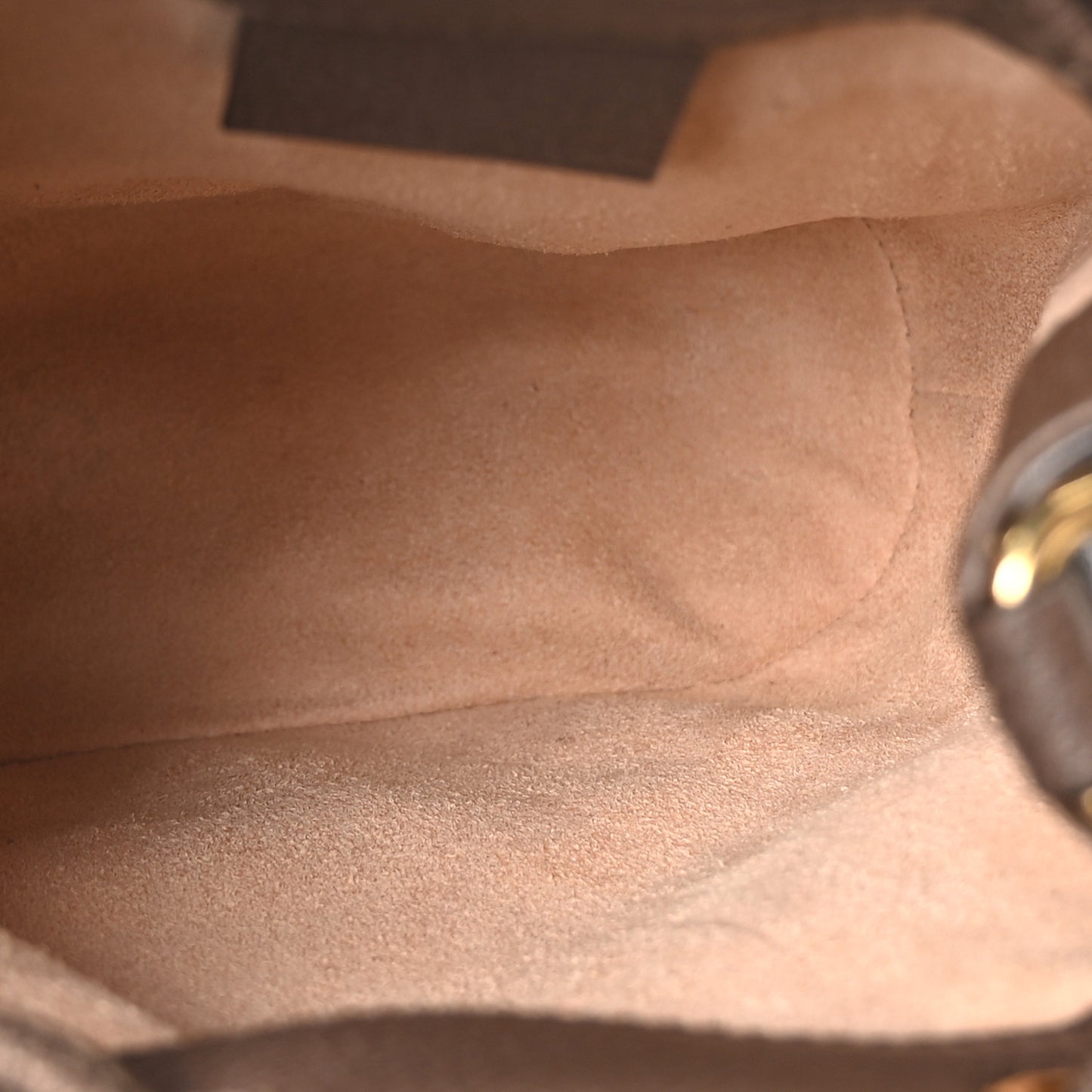 GG Supreme Monogram Web Mini Ophidia Bucket Bag Brown