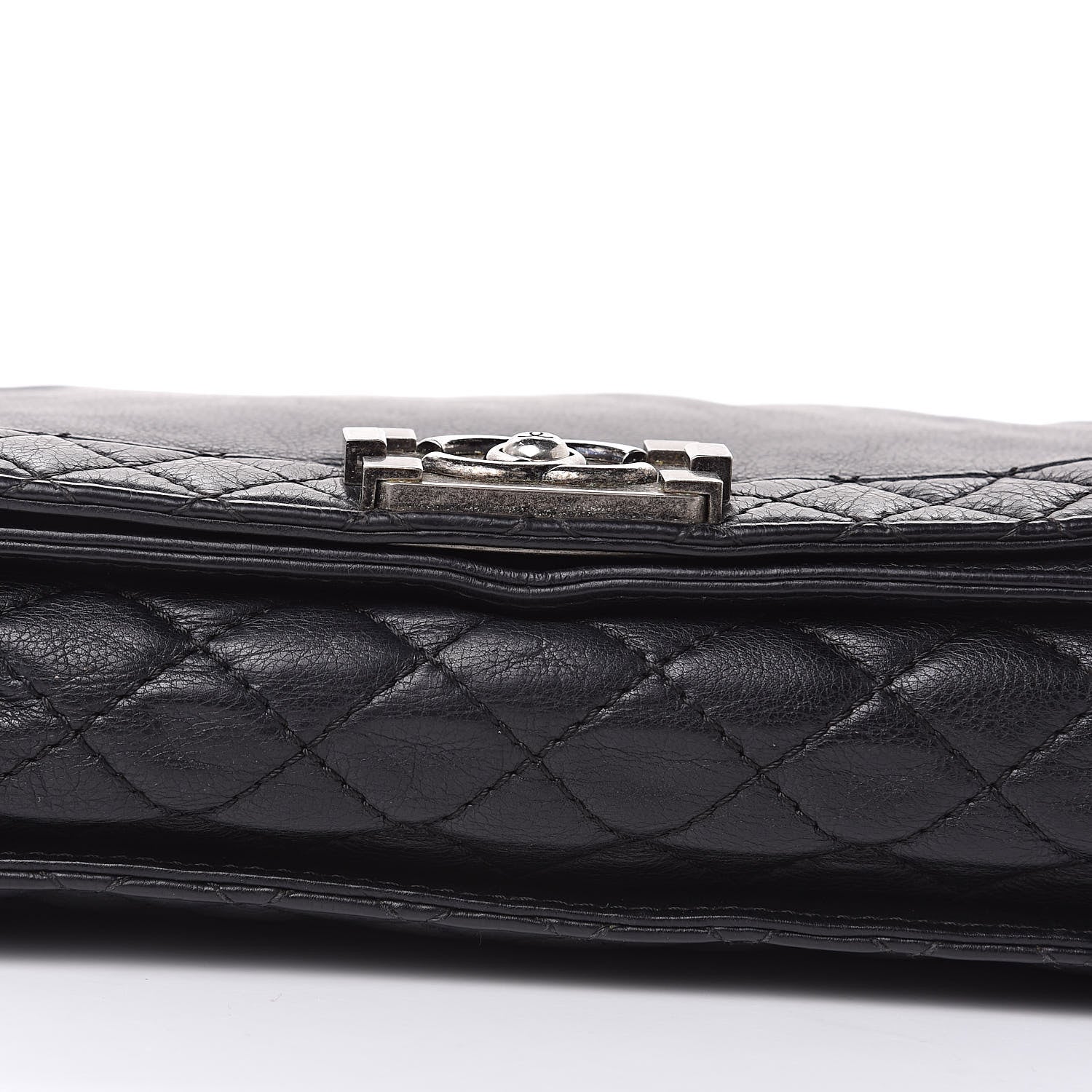 Chanel Calfskin New Medium Boy Reverso Flap Black 10 of 17