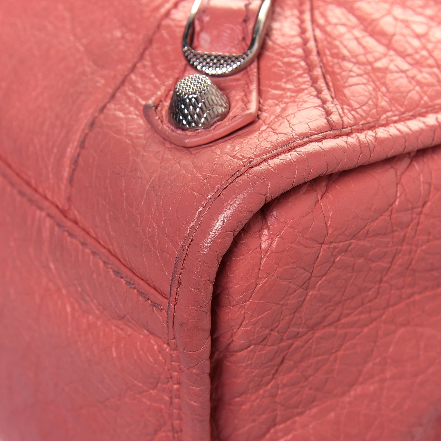 Balenciaga Agneau Giant 12 Silver Hardware City Rose Peche 9 of 24