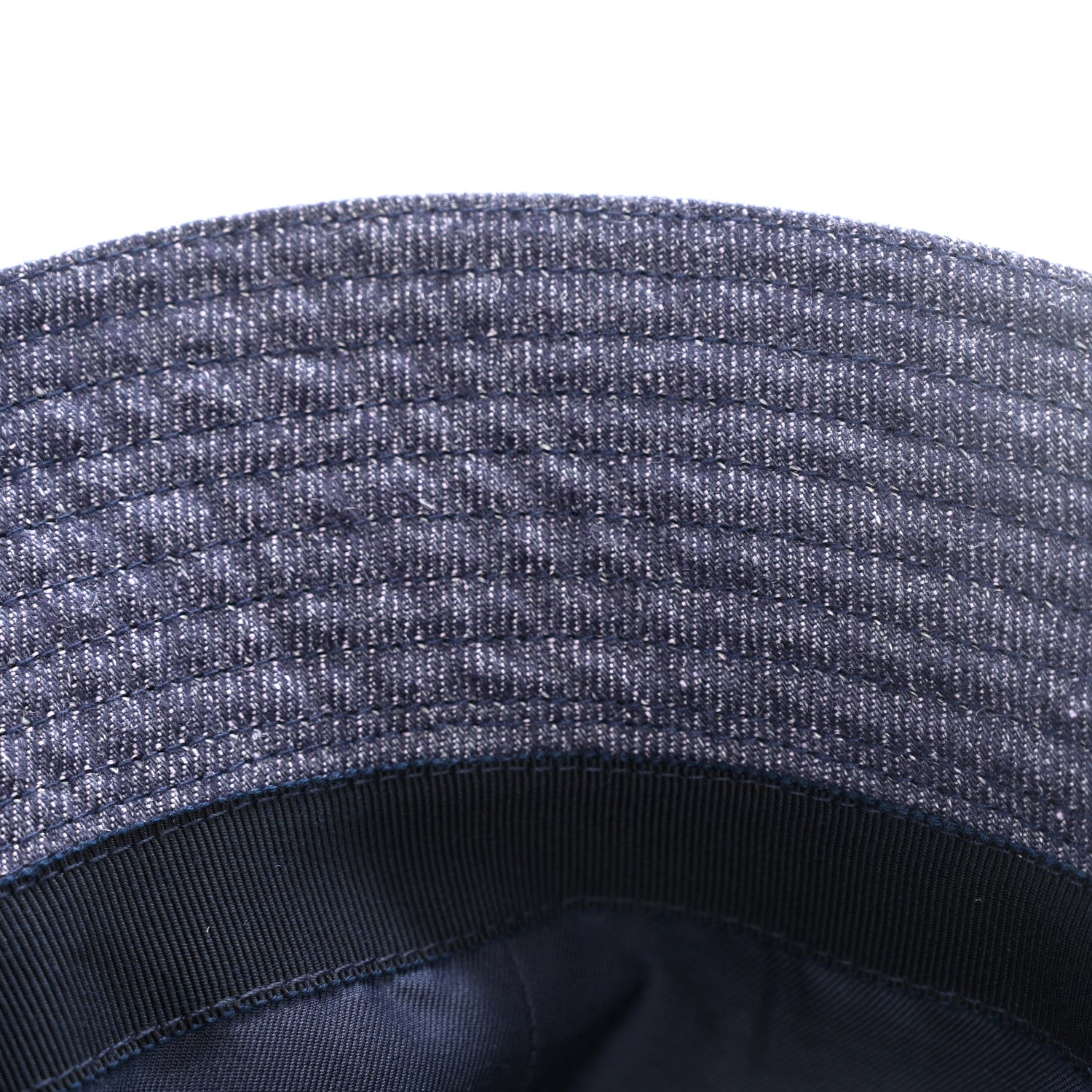 Hermes Denim Eden Bucket Hat 56 Indigo 10 of 11