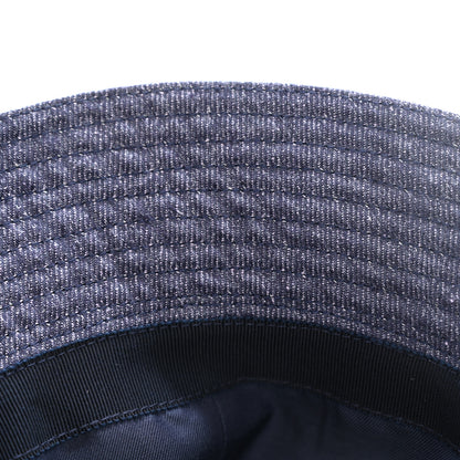 Hermes Denim Eden Bucket Hat 56 Indigo 10 of 11