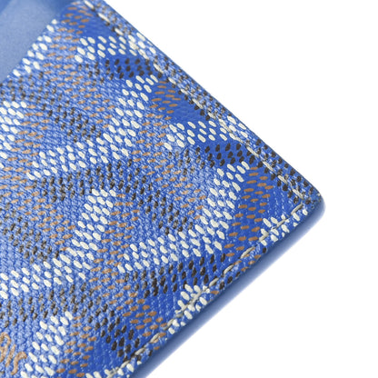 Goyard Goyardine Saint Sulpice Card Holder Sky Blue 7 of 8