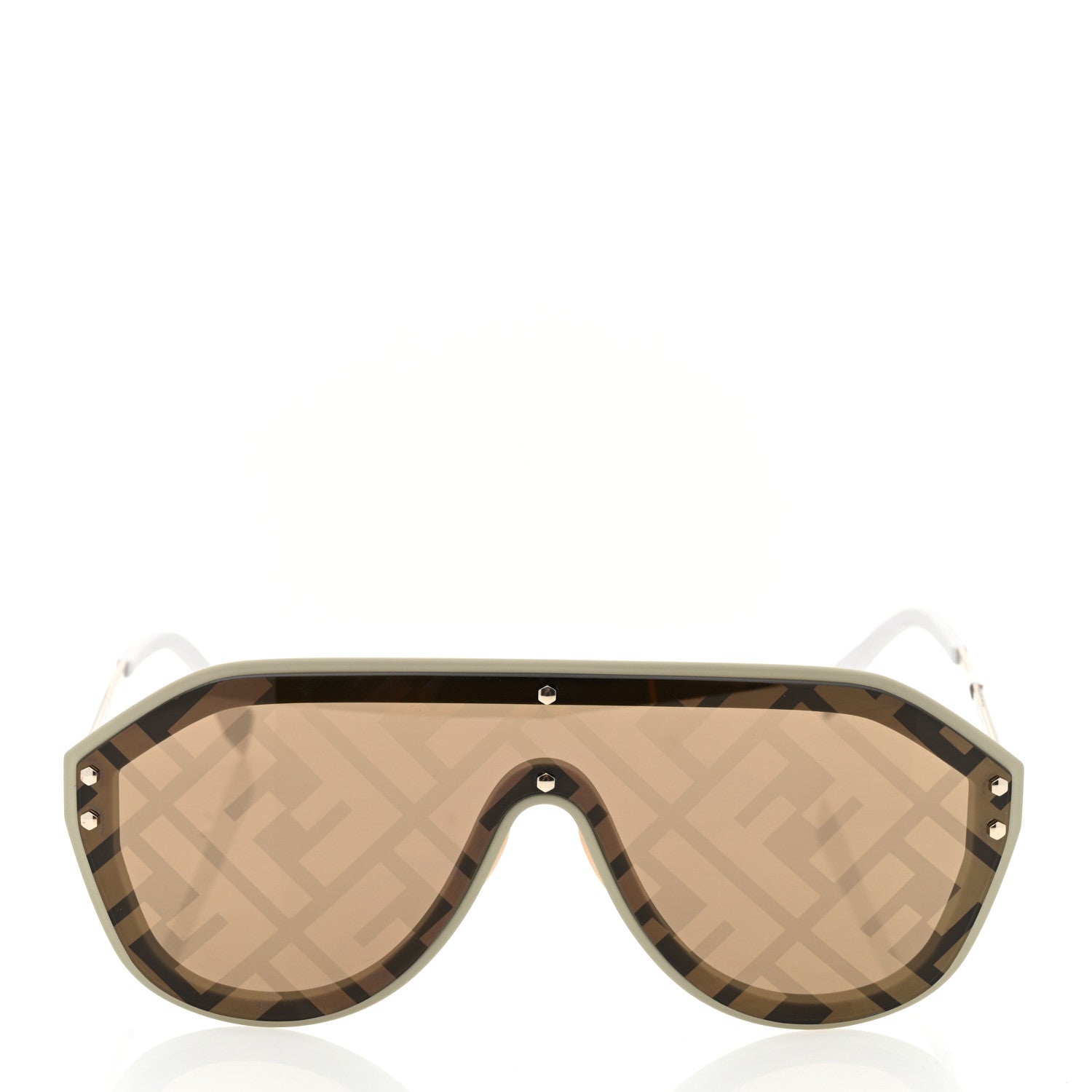 Fendi FF Fabulous Shield Sunglasses FF M0039/G/S White 2 of 7