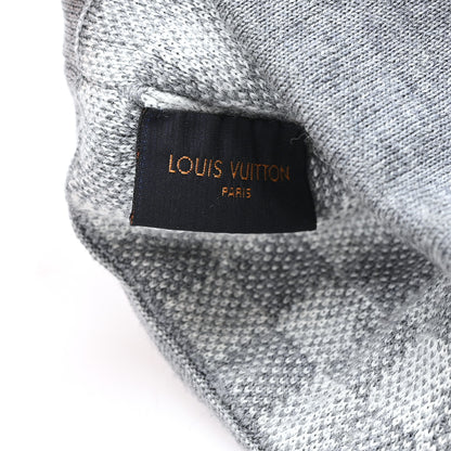 Louis Vuitton Wool Bonnet Petit Damier Beanie Hat Grey 5 of 5