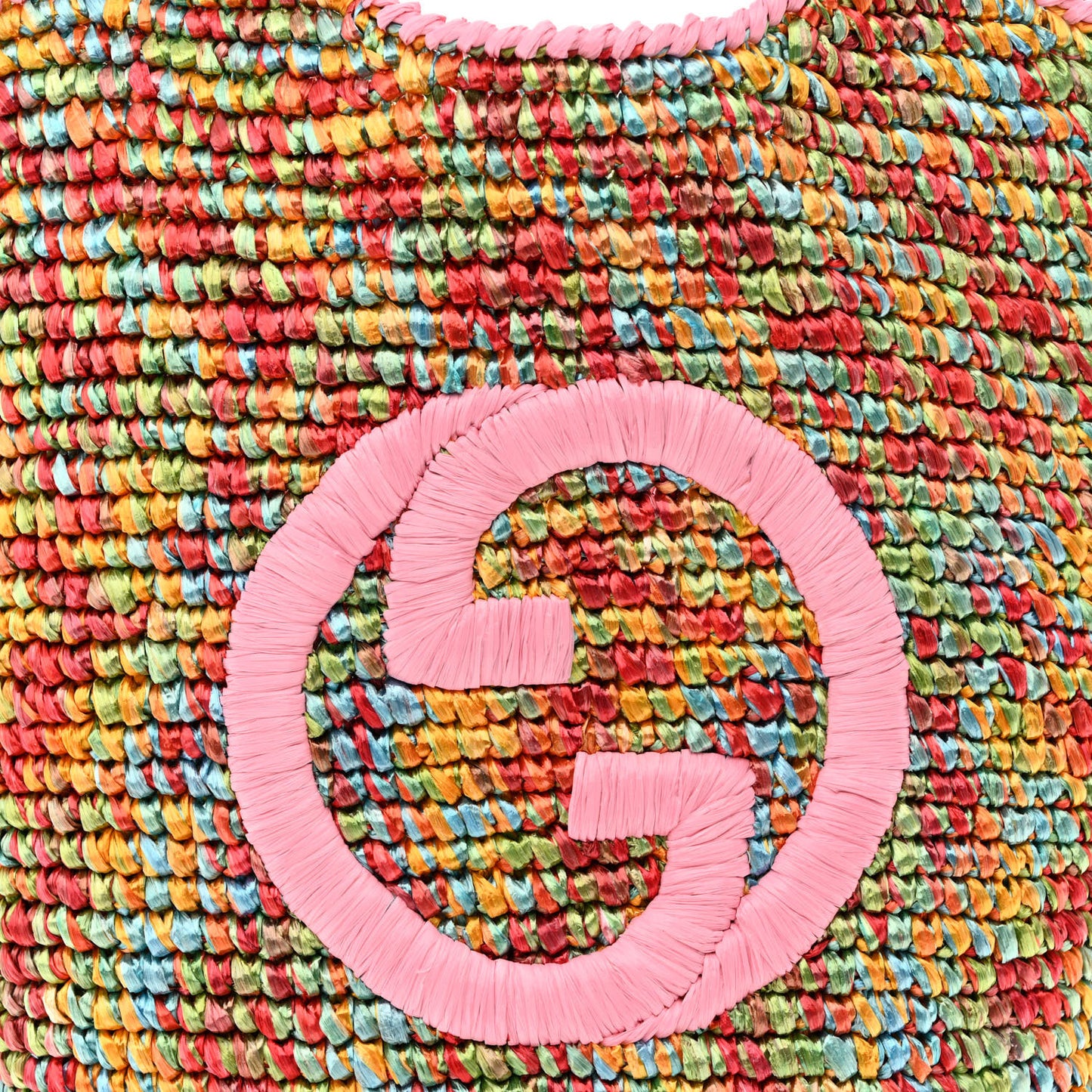 Raffia Mini Blondie Tote Multicolor