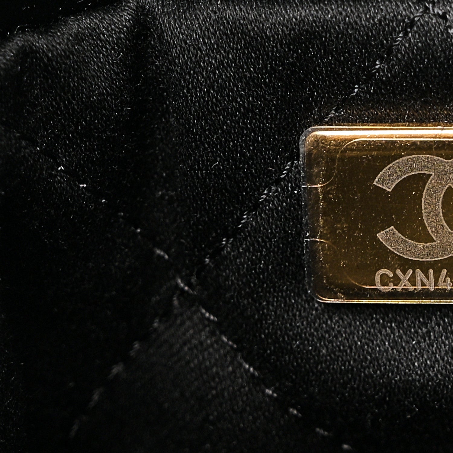 Chanel Shiny Calfskin Quilted Small Chanel 22 Black 8 of 11