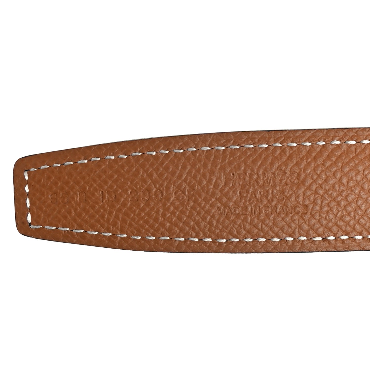 Hermes Epsom Swift 24mm Mini Constance Guilloche H Belt 95 38 Gold Black 3 of 5