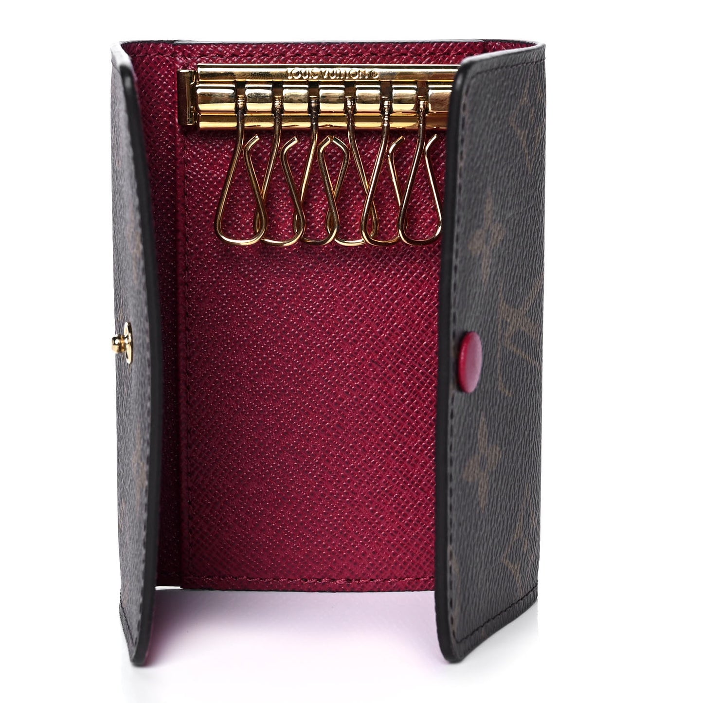 Monogram 6 Key Multicles Holder Fuchsia