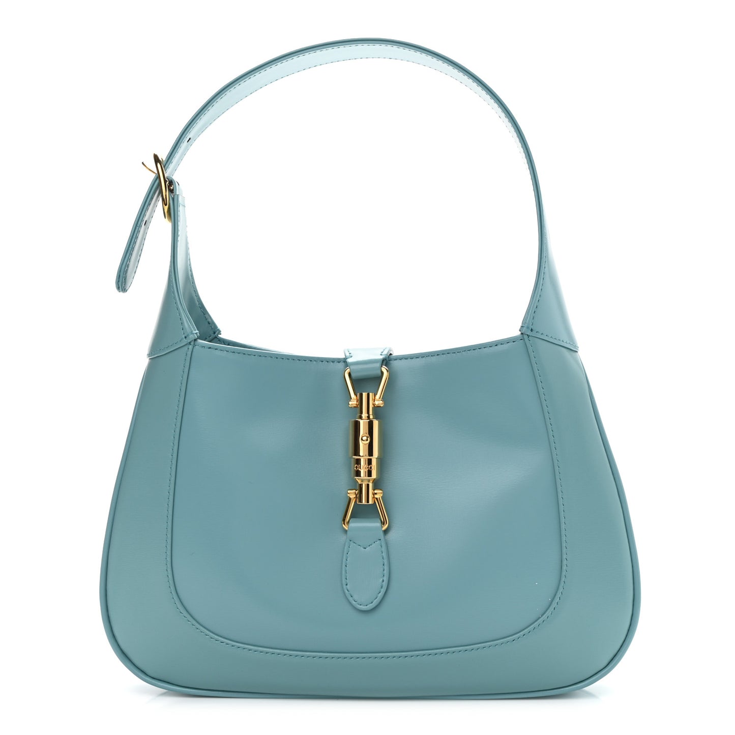 Boarded Dyana Lux Calfskin Small Jackie 1961 Hobo Dusty Azure