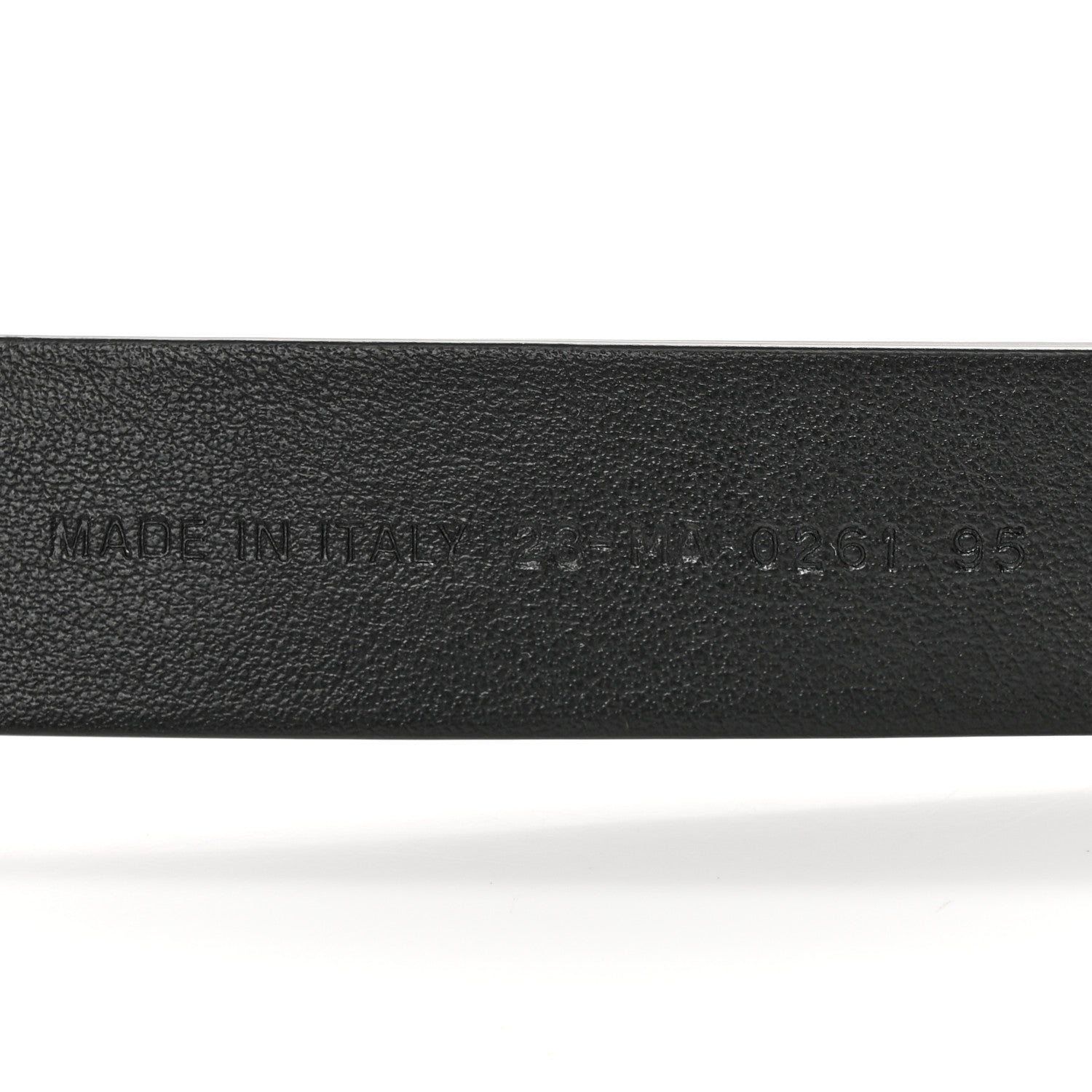 Christian Dior Calfskin 30 Montaigne Cut-Out CD Belt 95 38 Black 6 of 10