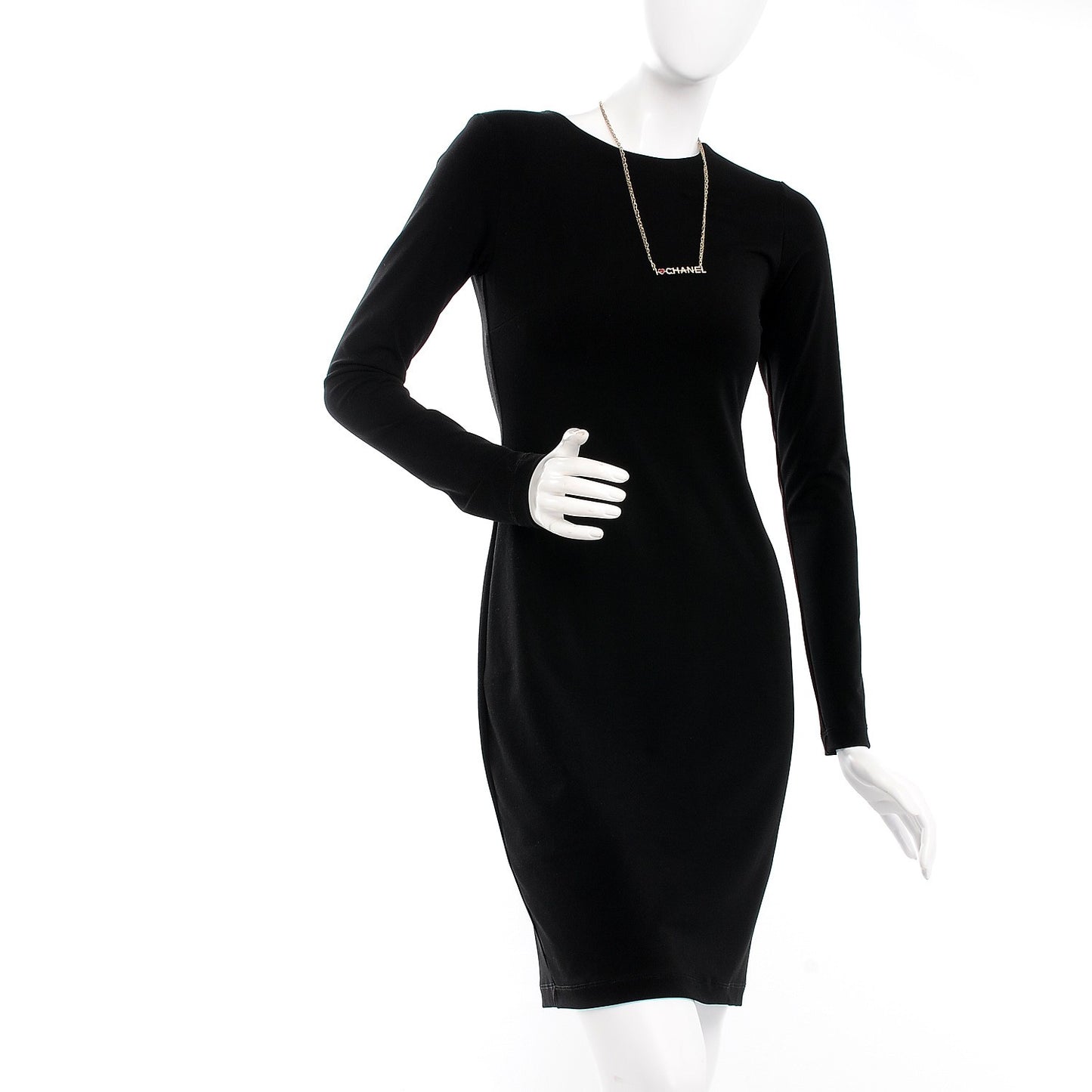 Chain I Heart Necklace Gold