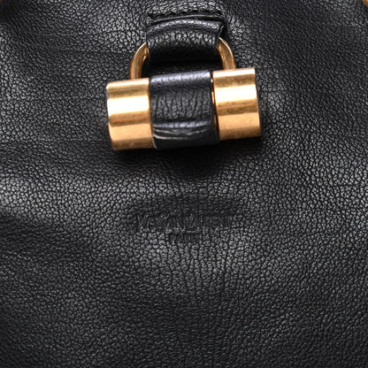 Saint Laurent Calfskin Large Muse Black 7 of 11