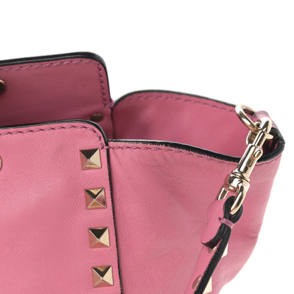 Valentino Garavani Vitello Small Rockstud Tote Ninphea 17 of 20