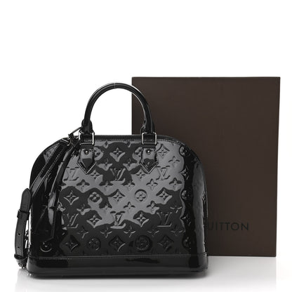 Louis Vuitton Vernis Alma PM Noir Magnetique 11 of 11