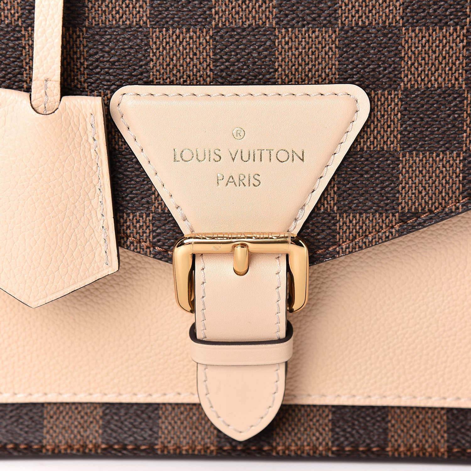 Louis Vuitton Damier Ebene Beaumarchais Creme 9 of 9