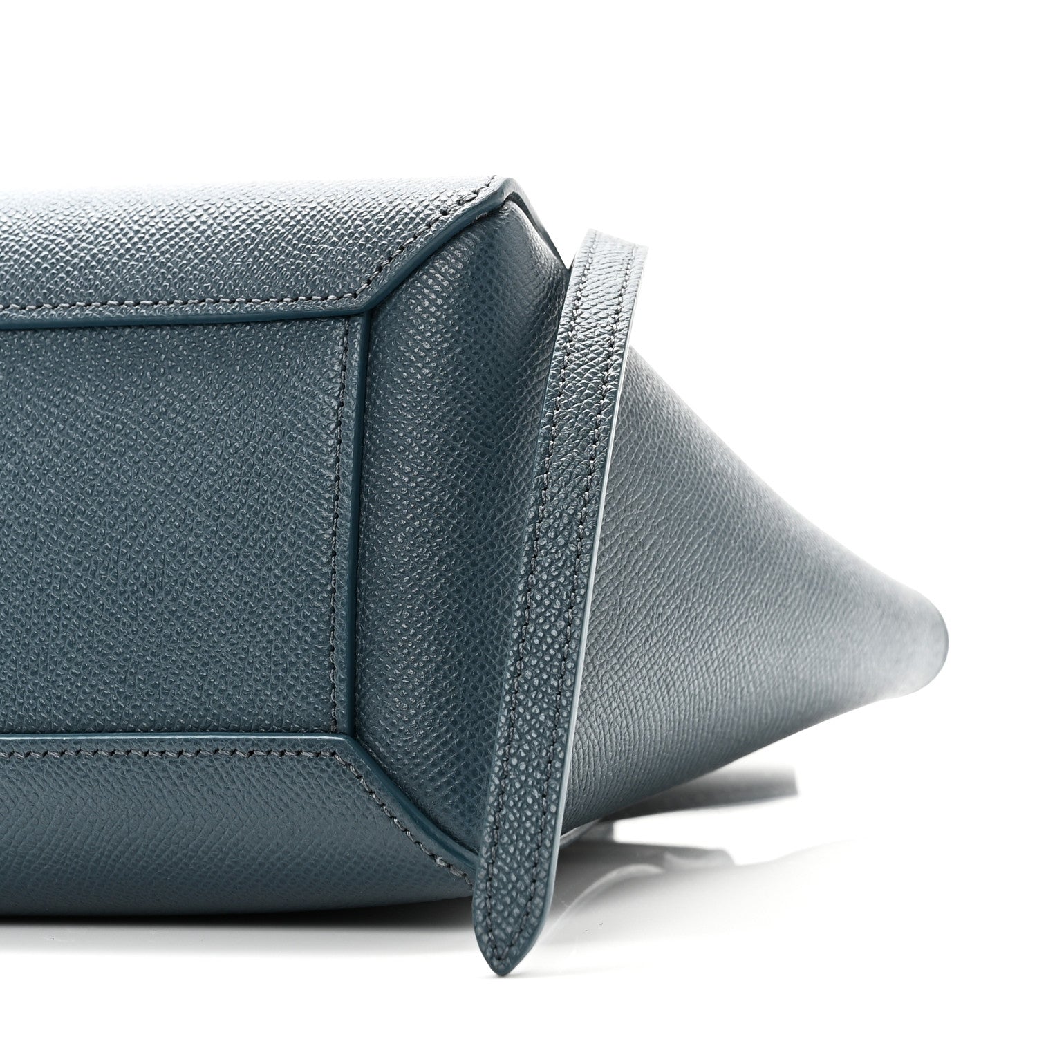 Celine Grained Calfskin Nano Belt Bag Abyss Blue 10 of 10