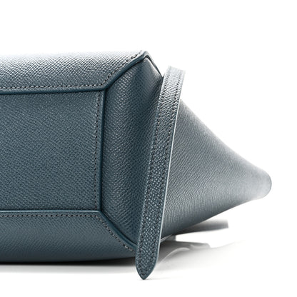 Celine Grained Calfskin Nano Belt Bag Abyss Blue 10 of 10