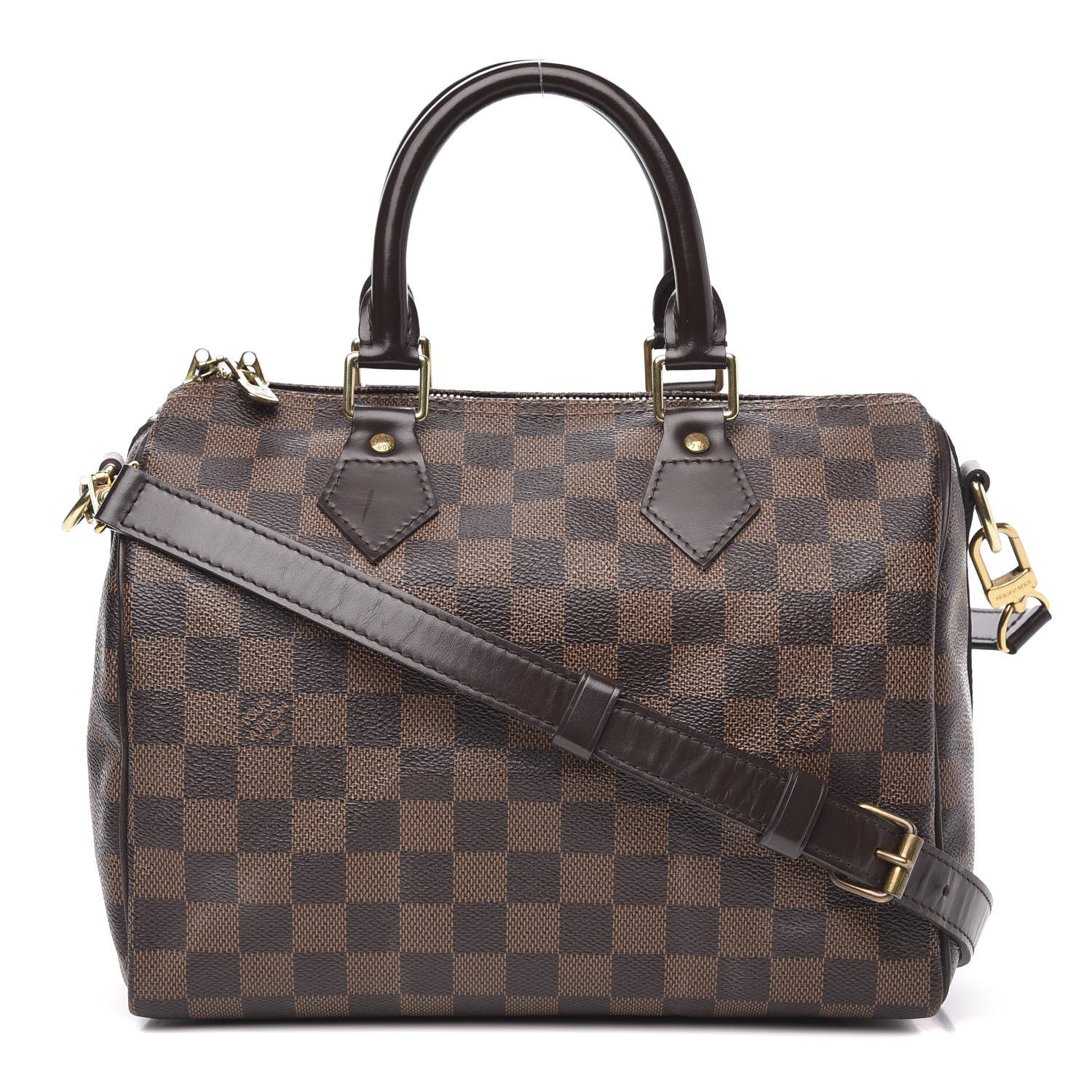 Louis Vuitton Damier Ebene Speedy Bandouliere 25 1 of 15
