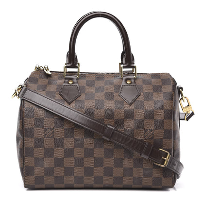 Louis Vuitton Damier Ebene Speedy Bandouliere 25 1 of 15