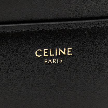 Celine Satinated Calfskin Small 16 Top Handle Bag Black 6 of 11